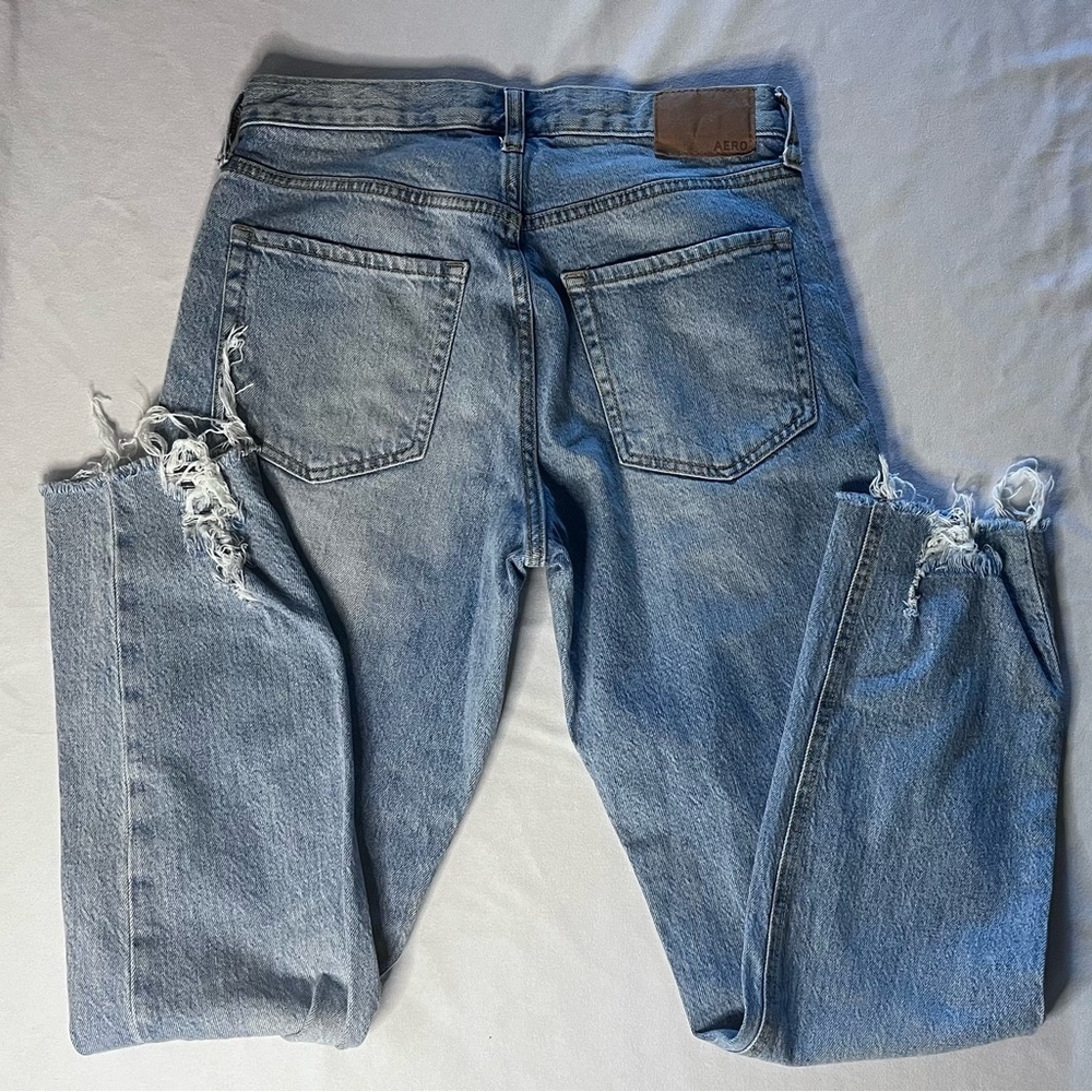 Aeropostale Light Blue Mom Jeans - Picture 4 of 8